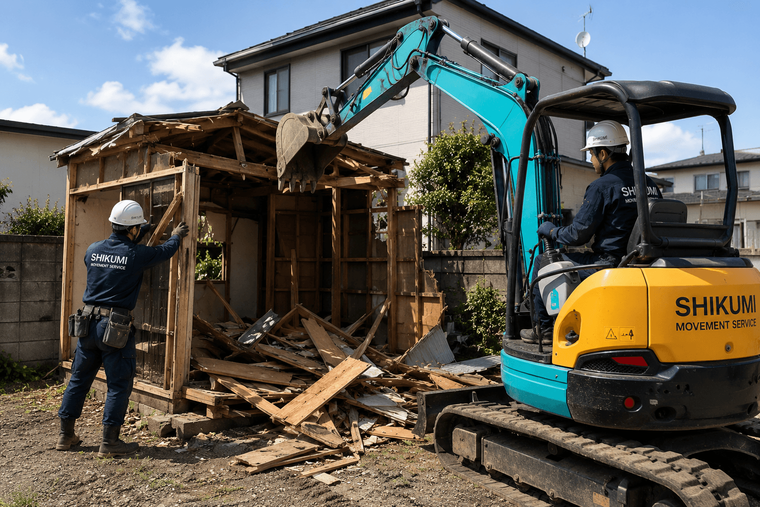 小規模解体作業